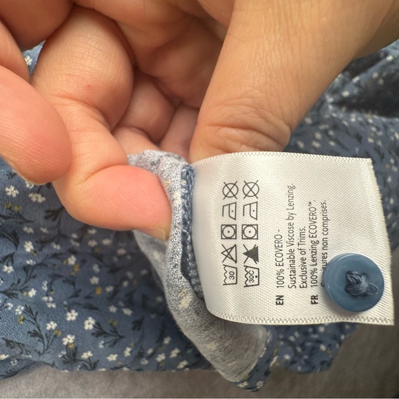 tentree Blue Floral Maxi Dress - Picture 9 of 9